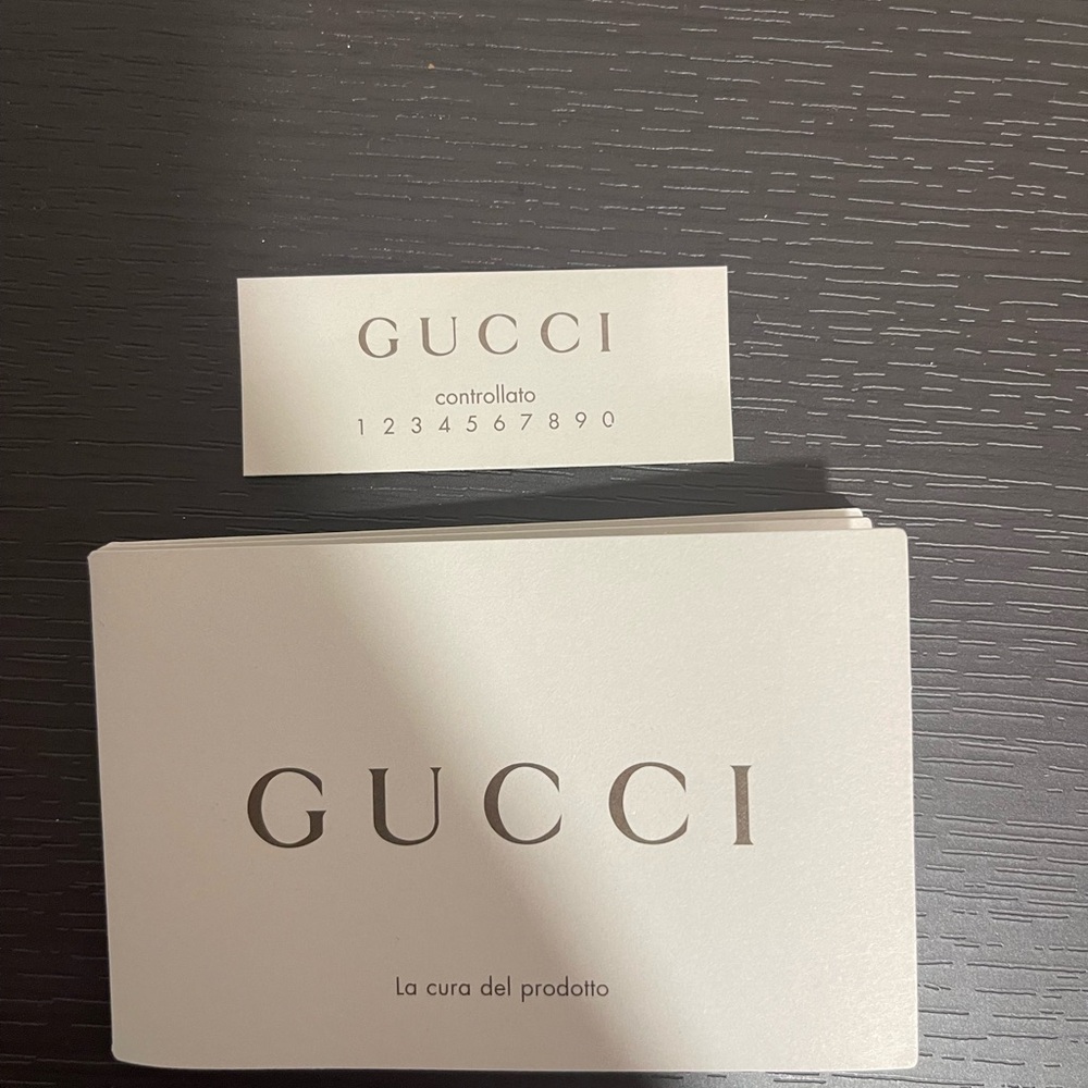 Gucci Dusty Avio Shoulder Bag with Chain - Picture 14 of 14